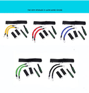 Leg Resistance Trainer with Elastic Bands for Workouts