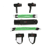 Leg Resistance Trainer with Elastic Bands for Workouts