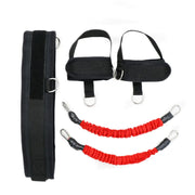 Leg Resistance Trainer with Elastic Bands for Workouts