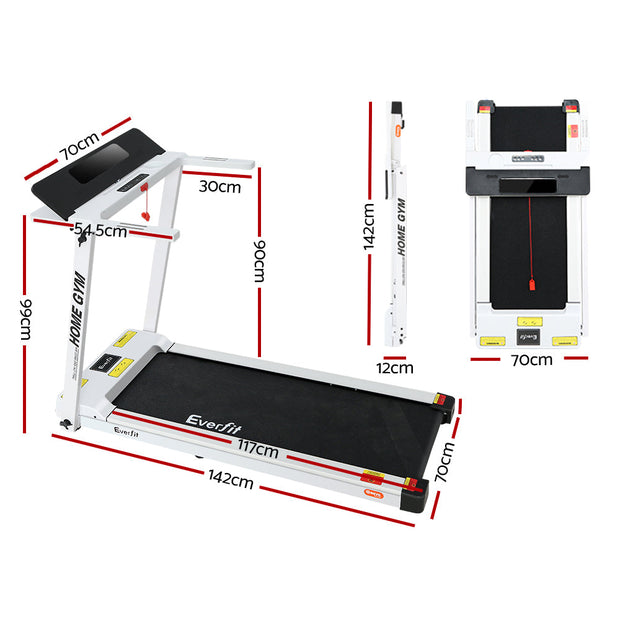Everfit Treadmill Electric Fully Foldable Home Gym Exercise