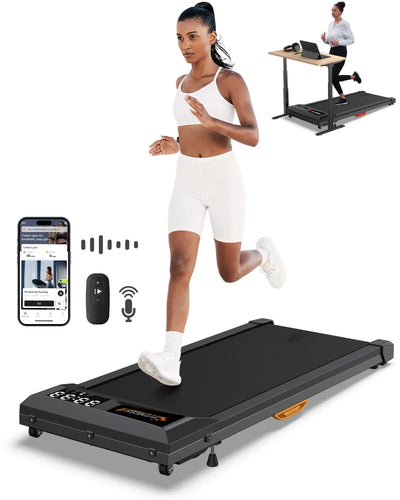 2 in 1 Under Desk Walking Pad Treadmill
