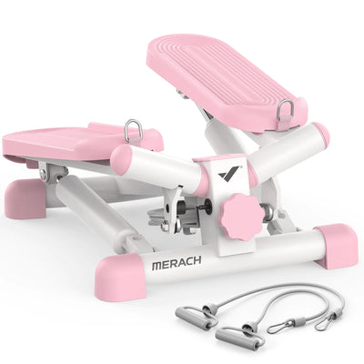 MERACH Compact Twist Stepper with Bands - 330LBS Max